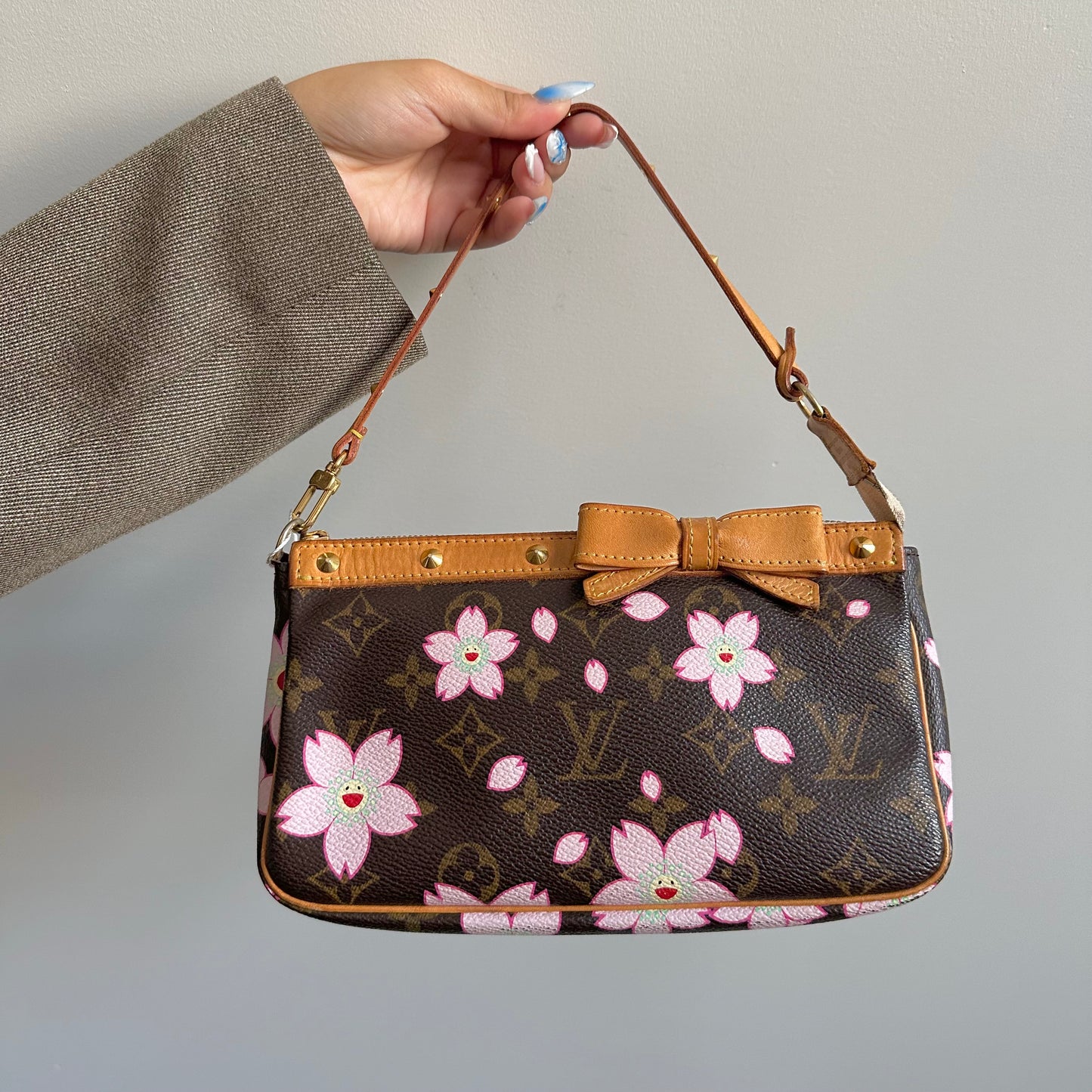 Louis Vuitton x Murakami Cherry Blossom Pochette Accessories