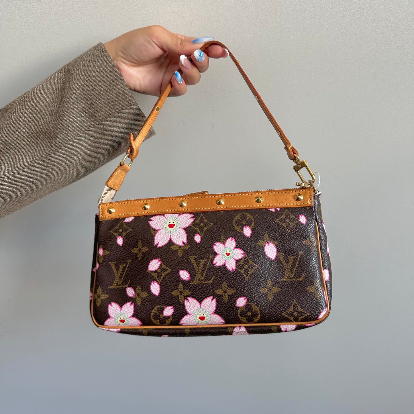 Louis Vuitton x Murakami Cherry Blossom Pochette Accessories